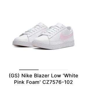 2020 Nike Low Blazers Pink Foam